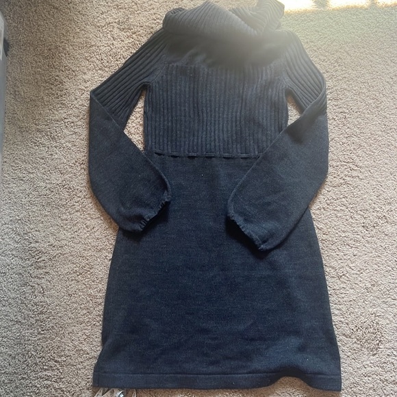 Gray Sweater Dress - Picture 6 of 10